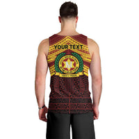 Personalised Tonga Vava'u High School Men Tank Top Polynesian Ngatu Tribal LT9 - Polynesian Pride