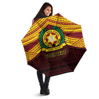 Personalised Tonga Vava'u High School Umbrella Polynesian Ngatu Tribal LT9 - Polynesian Pride
