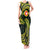 American Samoa Manua Cession Day Personalized Tank Maxi Dress Polynesian Wave Style