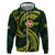 American Samoa Manua Cession Day Personalized Zip Hoodie Polynesian Wave Style