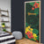 American Samoa Manu'atele Personalized Door Cover Manua Island Hibiscus Flowers - Polynesian Pride