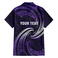 Manua Segaula American Samoa High School Personalized Family Matching Summer Maxi Dress and Hawaiian Shirt Polynesian Wave Style