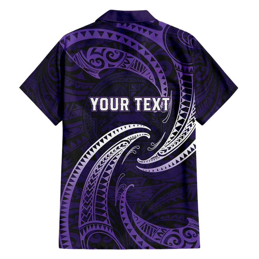 Manua Segaula American Samoa High School Personalized Hawaiian Shirt Polynesian Wave Style LT9 - Polynesian Pride