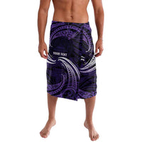 Manua Segaula American Samoa High School Personalized Lavalava Polynesian Wave Style