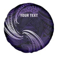 Manua Segaula American Samoa High School Personalized Spare Tire Cover Polynesian Wave Style
