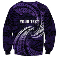 Manua Segaula American Samoa High School Personalized Sweatshirt Polynesian Wave Style LT9 - Polynesian Pride