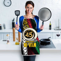Ni-Van Vanuatu 45th Yumi Yumi Yumi Apron Vanuatuan Boar Tusk Polynesian Pattern LT9 - Polynesian Pride