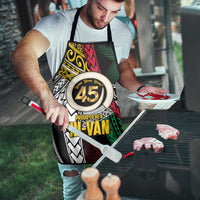 Ni-Van Vanuatu 45th Yumi Yumi Yumi Apron Vanuatuan Boar Tusk Polynesian Pattern LT9 - Polynesian Pride