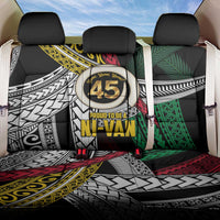 Ni-Van Vanuatu 45th Yumi Yumi Yumi Back Car Seat Cover Vanuatuan Boar Tusk Polynesian Pattern