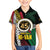 Ni-Van Vanuatu 45th Yumi Yumi Yumi Family Matching Puletasi and Hawaiian Shirt Vanuatuan Boar Tusk Polynesian Pattern
