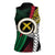 Ni-Van Vanuatu 45th Yumi Yumi Yumi Women Sleeveless Polo Shirt Vanuatuan Boar Tusk Polynesian Pattern