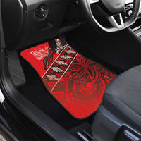 Vintage Ngatu Tribal Tonga Pattern Car Mats LT9 - Polynesian Pride