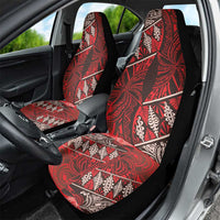 Vintage Ngatu Tribal Tonga Pattern Car Seat Cover - Polynesian Pride