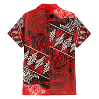 Vintage Ngatu Tribal Tonga Pattern Family Matching Summer Maxi Dress and Hawaiian Shirt LT9 - Polynesian Pride