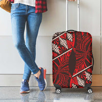 Vintage Ngatu Tribal Tonga Pattern Luggage Cover LT9 - Polynesian Pride