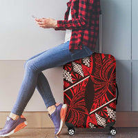 Vintage Ngatu Tribal Tonga Pattern Luggage Cover LT9 - Polynesian Pride
