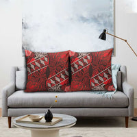 Vintage Ngatu Tribal Tonga Pattern Pillow Cover - Polynesian Pride
