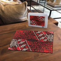 Vintage Ngatu Tribal Tonga Pattern Puzzle LT9 - Polynesian Pride