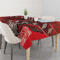 Vintage Ngatu Tribal Tonga Pattern Tablecloth LT9 - Polynesian Pride