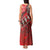 Vintage Ngatu Tribal Tonga Pattern Tank Maxi Dress - Polynesian Pride