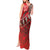 Vintage Ngatu Tribal Tonga Pattern Tank Maxi Dress - Polynesian Pride