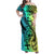 personalised-malampa-fiji-day-family-matching-off-shoulder-maxi-dress-and-hawaiian-shirt-vanuatu-sand-drawing-with-polynesian-pattern