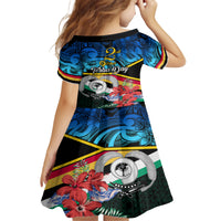 torba-vanuatu-family-matching-off-shoulder-maxi-dress-and-hawaiian-shirt-sand-drawing-with-polynesian-pattern