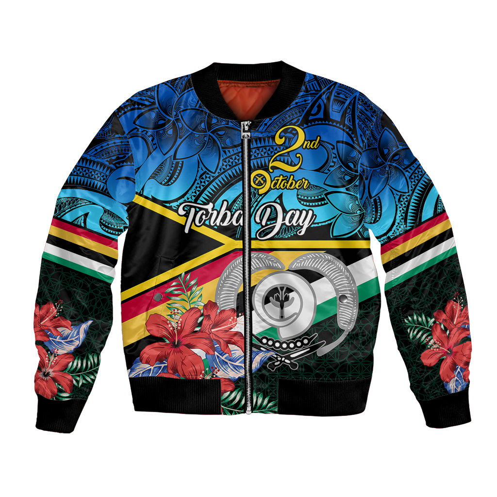 Personalised Torba Vanuatu Bomber Jacket Sand Drawing With Polynesian Pattern LT9 Unisex Black - Polynesian Pride