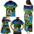 Malampa Day Family Matching Puletasi Dress and Hawaiian Shirt Vanuatu Flowers with Malampa Emblem Tribal Pattern LT9 - Polynesian Pride