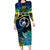 malampa-day-long-sleeve-bodycon-dress-vanuatu-flowers-with-malampa-emblem-tribal-pattern