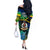 malampa-day-off-the-shoulder-long-sleeve-dress-vanuatu-flowers-with-malampa-emblem-tribal-pattern