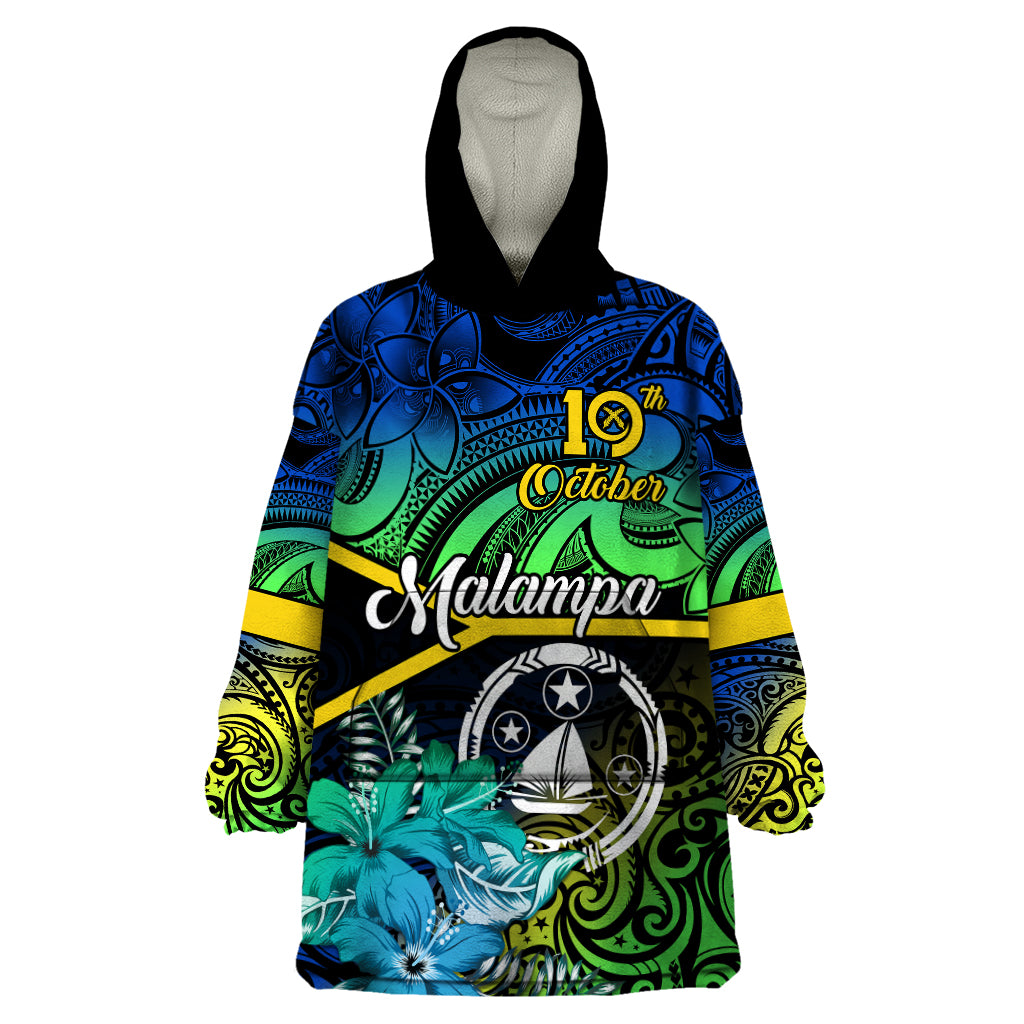 malampa-day-wearable-blanket-hoodie-vanuatu-flowers-with-malampa-emblem-tribal-pattern