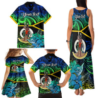 personalised-malampa-day-family-matching-tank-maxi-dress-and-hawaiian-shirt-vanuatu-flowers-with-malampa-emblem-tribal-pattern