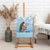 Melanesian Fiji Kula Bird Canvas Wall Art with Tagimoucia Masi Tapa Pattern