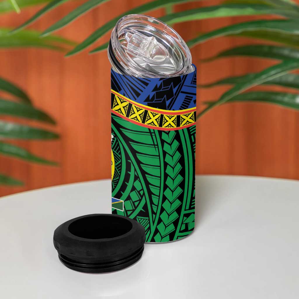 Melanesian New Caledonia 4 in 1 Can Cooler Tumbler
