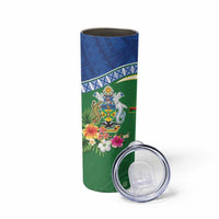 Melanesian Solomon Islands Skinny Tumbler Tropical Shark Tattoo