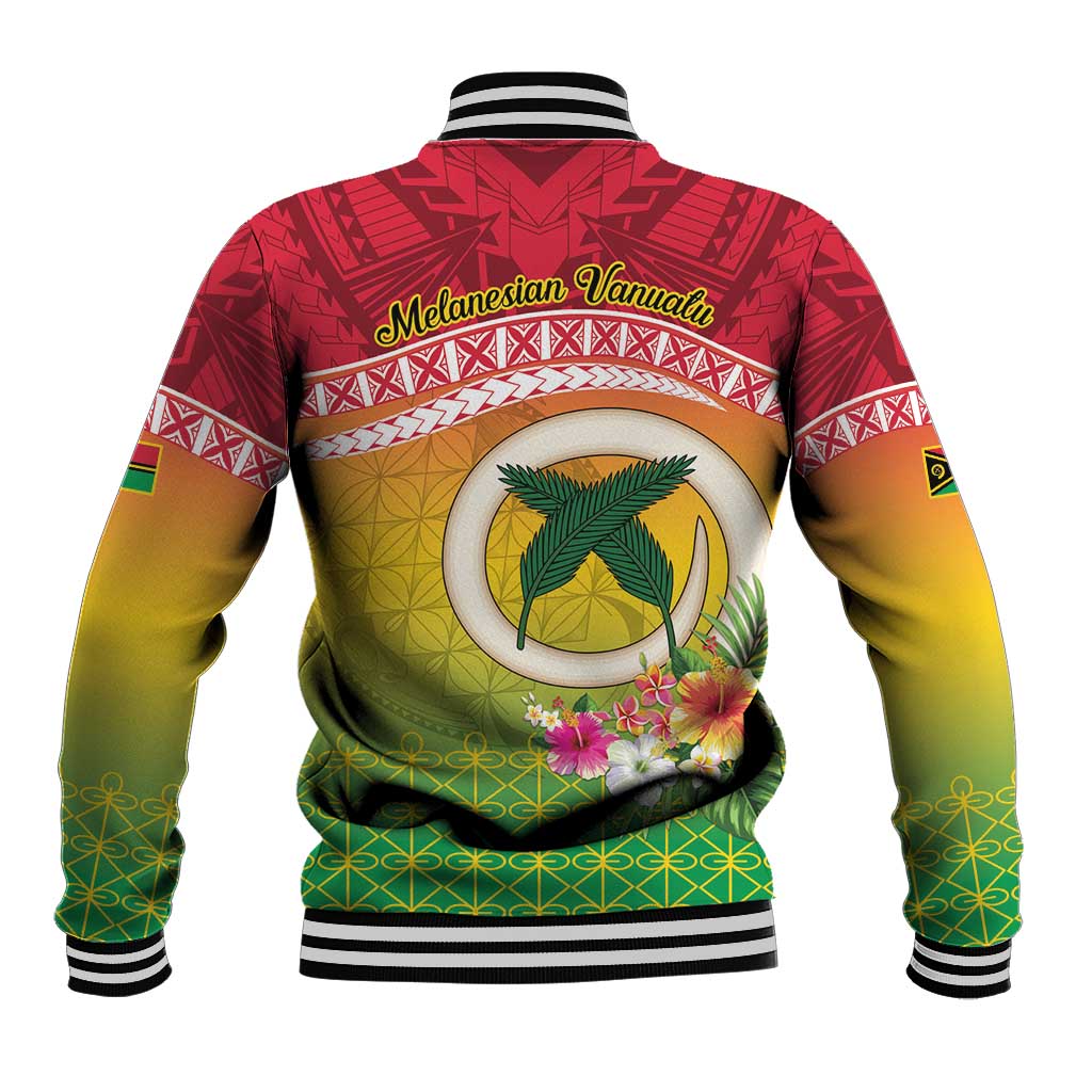Melanesian Ni-Vanuatu Baseball Jacket Sea Turtle with Sand Drawing Pattern LT9 - Polynesian Pride