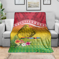 Melanesian Ni-Vanuatu Blanket Sea Turtle with Sand Drawing Pattern LT9 - Polynesian Pride
