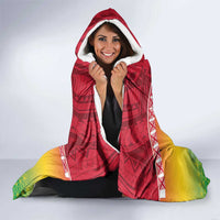 Melanesian Ni-Vanuatu Hooded Blanket Sea Turtle with Sand Drawing Pattern LT9 - Polynesian Pride