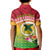 Melanesian Ni-Vanuatu Kid Polo Shirt Sea Turtle with Sand Drawing Pattern