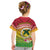 Melanesian Ni-Vanuatu Kid T Shirt Sea Turtle with Sand Drawing Pattern