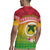 Melanesian Ni-Vanuatu Rugby Jersey Sea Turtle with Sand Drawing Pattern