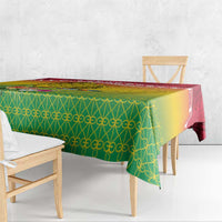 Melanesian Ni-Vanuatu Tablecloth Sea Turtle with Sand Drawing Pattern LT9 - Polynesian Pride