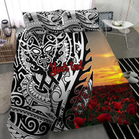 Personalised New Zealand Waitangi and ANZAC day Bedding Set LT9 - Polynesian Pride
