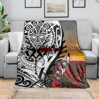 Personalised New Zealand Waitangi and ANZAC day Blanket LT9 - Polynesian Pride