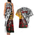 Personalised New Zealand Waitangi and ANZAC day Couples Matching Tank Maxi Dress and Hawaiian Shirt LT9 - Polynesian Pride