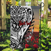 Personalised New Zealand Waitangi and ANZAC day Garden Flag LT9 Garden Flag White - Polynesian Pride