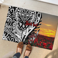 Personalised New Zealand Waitangi and ANZAC day Rubber Doormat LT9 - Polynesian Pride