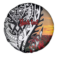 Personalised New Zealand Waitangi and ANZAC day Spare Tire Cover LT9 - Polynesian Pride