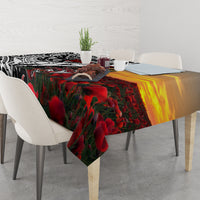 Personalised New Zealand Waitangi and ANZAC day Tablecloth LT9 - Polynesian Pride